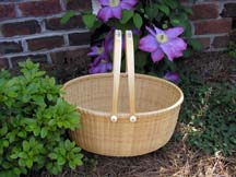 <Double Swing Oval Basket-Maple>